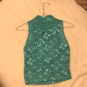 Blue | Flowers | Small | Top